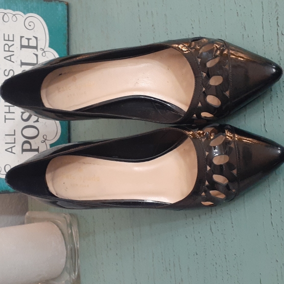 KATE SPADE HEELS SZ 8 - Picture 1 of 6